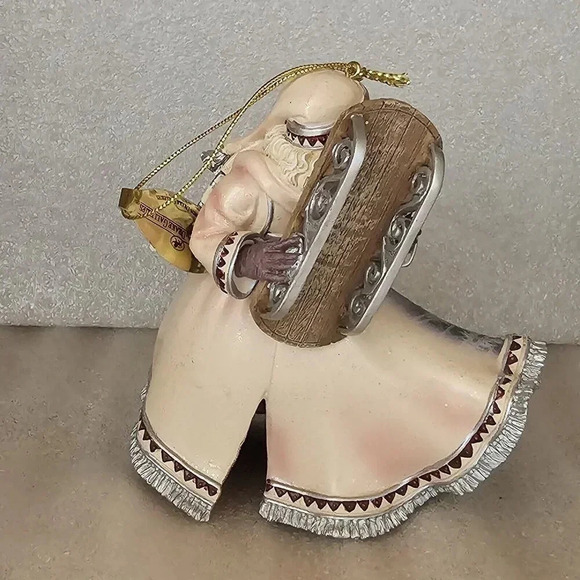 Thomas Kinkade Ashton Drake Christmas Ornament Winter Path Of Welcome Santa 2003 - Picture 6 of 9